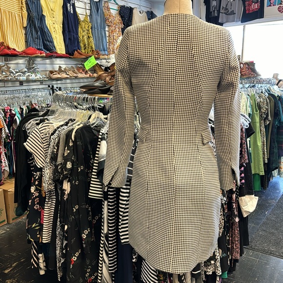 Jason Wu Houndstooth Coat Dress size XS - Picture 4 of 7